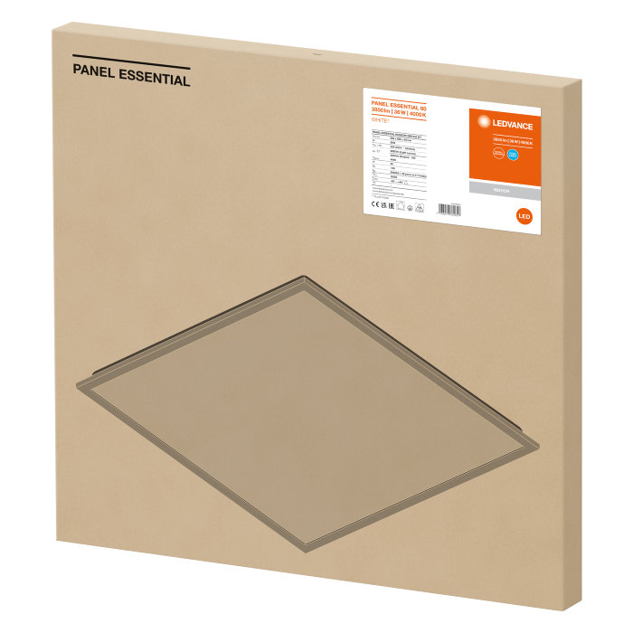 LEDVANCE Panel Essential til innfelling 36 W 600 x 600 mm